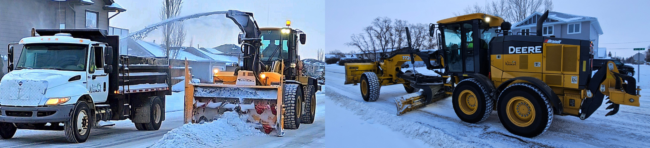snow removal banner