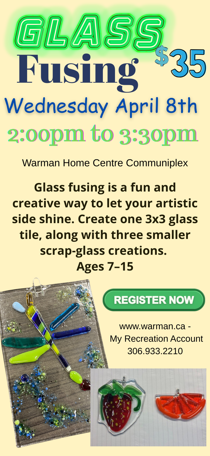 Glass Fusing Summer Spring 2026 